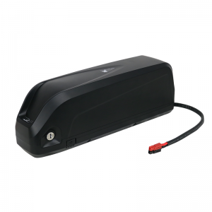 Batteria per bici elettriche a tubo verso il tubo 52V 48V 48V 36V ione di litio per biciclette elettriche in bicicletta